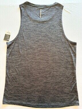 Xersion Men’s XLT Black Heather EverAir Sleeveless Training Tank Top NWT